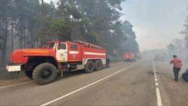 Жилой дом и четыре строения повреждены из-за пожара в Богандинском