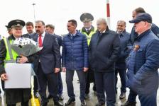 В Тюмени встретили самолет имени Героя Советского Союза Бориса Быстрых