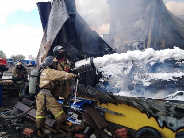 Более 200 пожаров произошло в Тюменской области за неделю