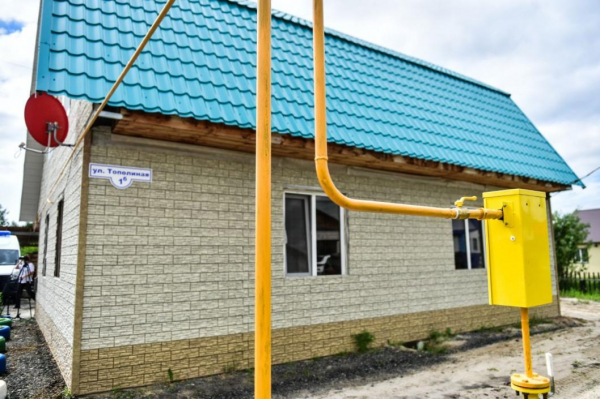 В Ярковском районе ввели в эксплуатацию новый газопровод