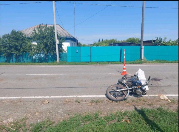 В Ишимском районе пьяный водитель на мопеде сбил пенсионерку