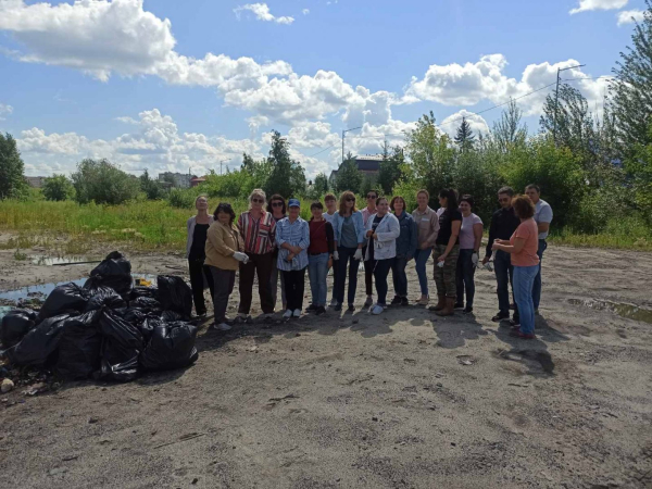 
Субботник в Калининском округе!
