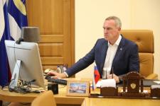 В Тюмени, в районе развязки по ул. Монтажников, на съезде с ул. 50 лет ВЛКСМ просел грунт 