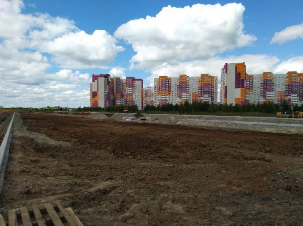 На улице Фармана Салманова в Тюмени появится зеленый уголок На улице Фармана Салманова в Тюмени появится зеленый уголок