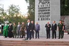 Торжественная церемония отправки первой роты добровольцев подразделения "Тобол" прошла в Тюмени