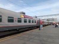 Юбилейный поезд Роспотребнадзора прошел через Тюмень