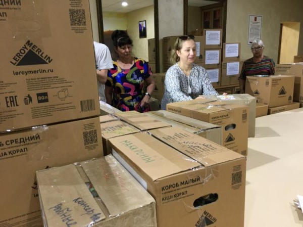 Продуктовую гуманитарную помощь от Тюменской области получили жители&nbsp;Кременского района ЛНР 