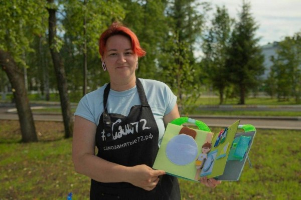 Студию по изготовлению развивающих игрушек из фетра открыла предпринимательница в Тобольске