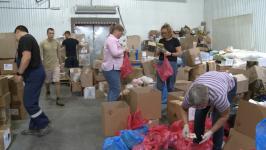 Две фуры с гуманитарной помощью отправились из Тюмени в Краснодон