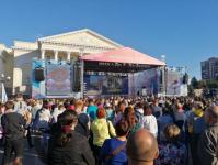 В Тюмени прошли выходные с радио "Маруся ФМ": авиашоу, День физкультурника и праздничный концерт звезд эстрады