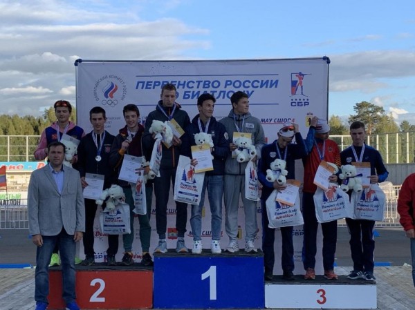 Призовые и победные места заняли пять биатлонистов Тюменской области на первенстве России