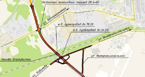В Тюмени построят надземный пешеходный переход с лифтами на  Авторемонтной в 2023 году