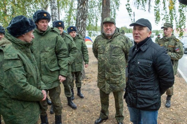 Александр Моор: настроение у мобилизованных хорошее, боевое Александр Моор: настроение у мобилизованных хорошее, боевое