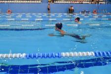 Фотогалерея: в тюменской "Олимпии" соревнуются пловцы с овз