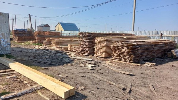 Предприниматель из Казанского района открыл цех по переработке древесины