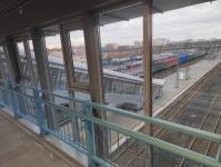 На вокзале в Тюмени открыли новый ж/д переход протяженностью 120,58 м