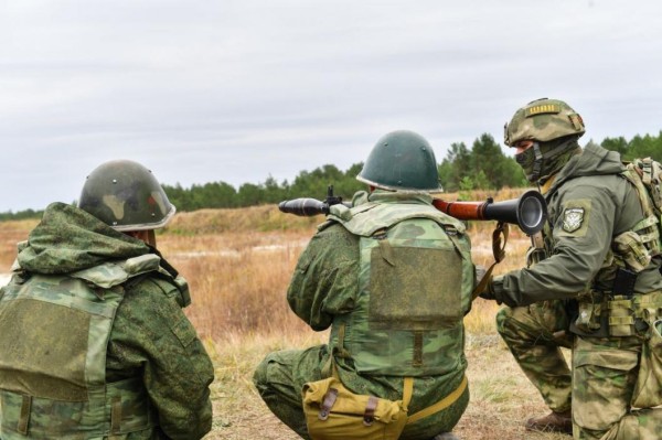 Техническую, медицинскую и огневую подготовку проходят мобилизованные в Тюмени 