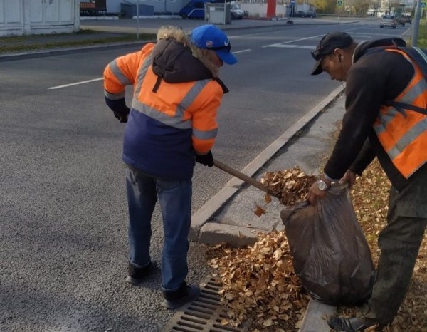 Более 900 кубов мусора вывезли с улиц Тюмени за неделю