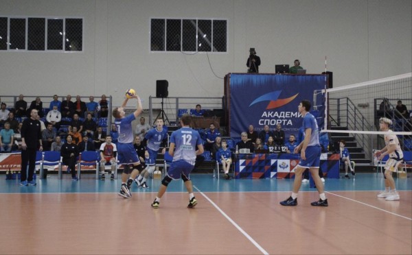 Тюменские волейболисты дважды обыграли барнаульский "Университет"&nbsp;