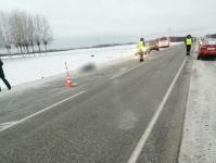 Пожилой пешеход погиб в аварии в Тюменском районе