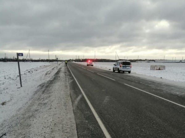 Пожилой пешеход погиб в аварии в Тюменском районе