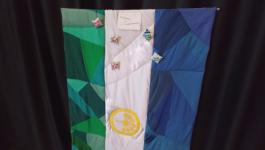 Арт-объекты в виде флагов-одеял создали к открытию театрального фестиваля "Кто ты и откуда?" в Тюмени