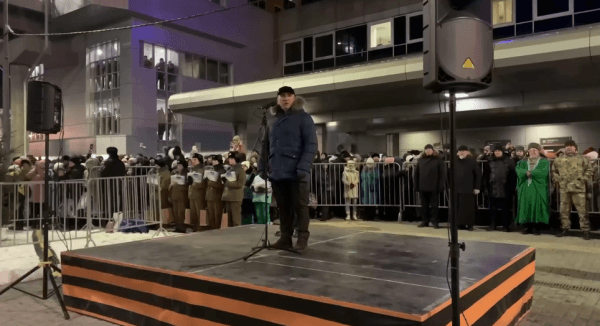 Еще одну группу мобилизованных проводили в  Тюменской области