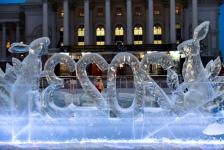 Сказочный ледовый лес с богатырями и заячьей семьей откроют в Тюмени 