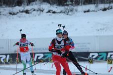 В смешанной эстафете на PARI Кубке России по биатлону в Увате победили красноярцы