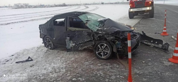 В ДТП на автодороге Шадринск - Ялуторовск погибла водитель иномарки