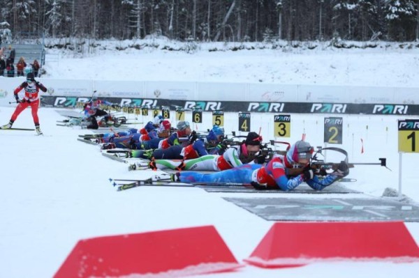 Тюменские биатлонисты победили в сингл-миксте на этапе PARI Кубка России