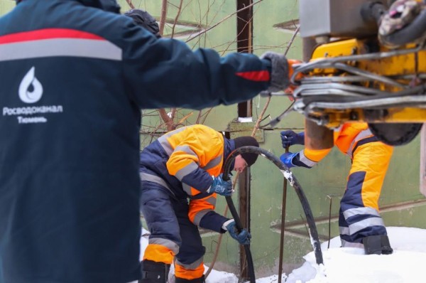 В Тюмени 75 % водоводов выполнены из современных полимерных материалов