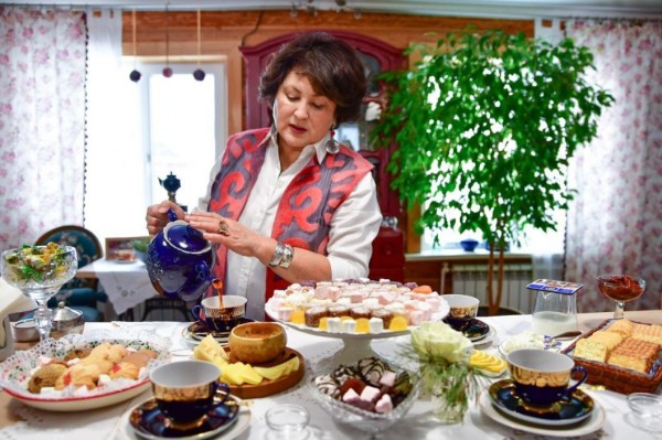 С традициями сибирских семей знакомят тюменцев в ретродоме в Казарово С традициями сибирских семей знакомят тюменцев в ретродоме в Казарово