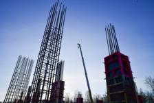 Для строительства школы на 1100 мест в поселке Московский подрядчик закупил бетонный завод