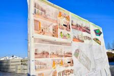 Для строительства школы на 1100 мест в поселке Московский подрядчик закупил бетонный завод