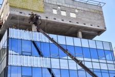 Строительство НТЦ НОВАТЭКа в Тюмени на фото и видео 