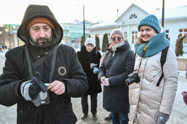 О любви к Тюмени: на улице Дзержинского прошла экскурсия ко Дню всех влюбленных