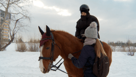 В Тюмени добровольцев "ЛизаАлерт" учат искать пропавших людей на лошадях