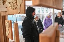 О любви к Тюмени: на улице Дзержинского прошла экскурсия ко Дню всех влюбленных