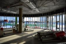 Строительство НТЦ НОВАТЭКа в Тюмени на фото и видео 