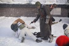 Тюменцы увидели реконструкцию боевых сражений за Ленинград