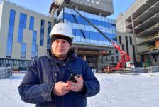 Строительство НТЦ НОВАТЭКа в Тюмени на фото и видео 