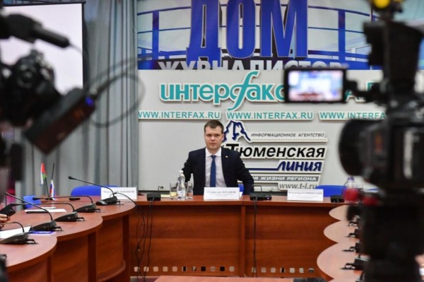 Трансляция пресс-конференции директора департамента информатизации Тюменской области Станислава Логинова