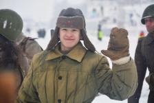 Тюменцы увидели реконструкцию боевых сражений за Ленинград