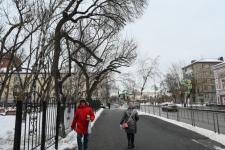 Реконструкция улицы Ленина в Тюмени на фото и видео 