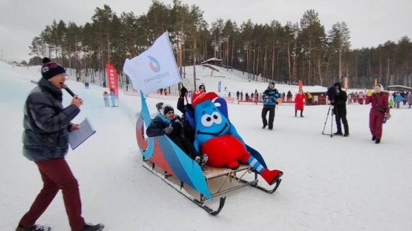 Конкурс самых быстрых саней выиграл тюменский водоканал Конкурс самых быстрых саней выиграл тюменский водоканал