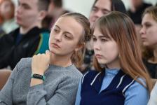 Герой России Рустам Сайфуллин рассказал тюменским студентам о боевом опыте