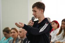 Герой России Рустам Сайфуллин рассказал тюменским студентам о боевом опыте