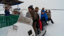 Тюменские "моржи" прыгнули с парашютом в честь годовщины начала СВО
