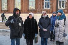 О любви к Тюмени: на улице Дзержинского прошла экскурсия ко Дню всех влюбленных